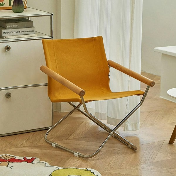 Weilai Concept Kato Foldable Armchair, Stainless Steel