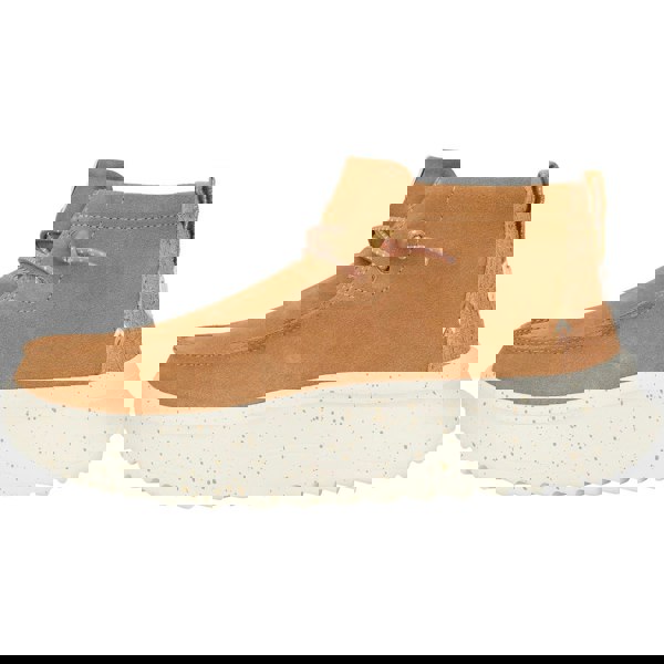HEYDUDE Wendy Peak Hi Suede Ankle Boots - Chestnut
