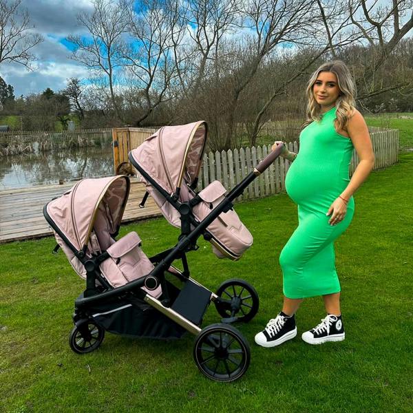 My Babiie MB33 Tandem Pushchair - Giraffe