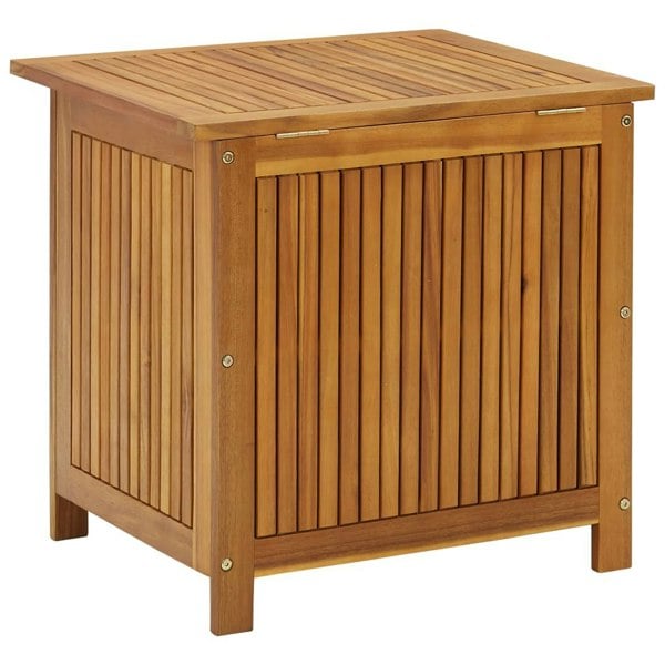 Berkfield Garden Storage Box 60x50x58 cm Solid Acacia Wood