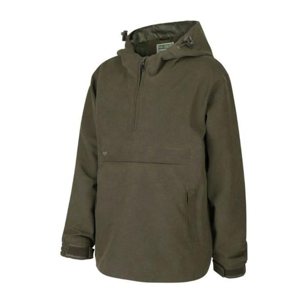Dark Olive Hoggs of Fife Junior Struther Smock, fully waterproof perfect for all weather conditions