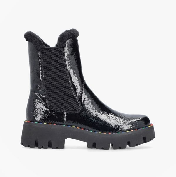 Rieker Y3350-00 Womens Boots Black