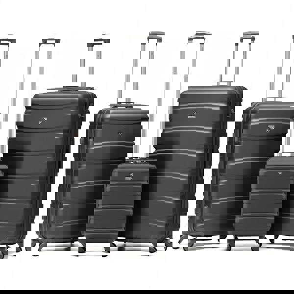 Flight Knight 45x36x20cm Cabin Case with Medium and Large Size Check-in Hold Luggage