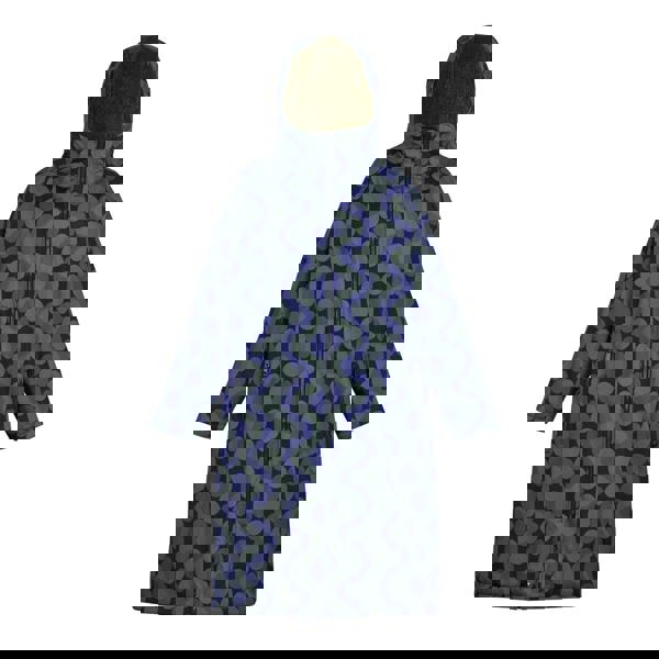 Regatta WomensOrla Kiely Polka Dot Changing Robe - Blue/Dark Olive