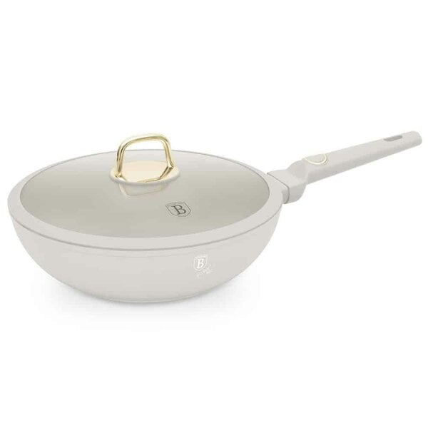 Berlinger Haus Wok with lid, 28 cm Berlinger Haus BH8064 Sahara