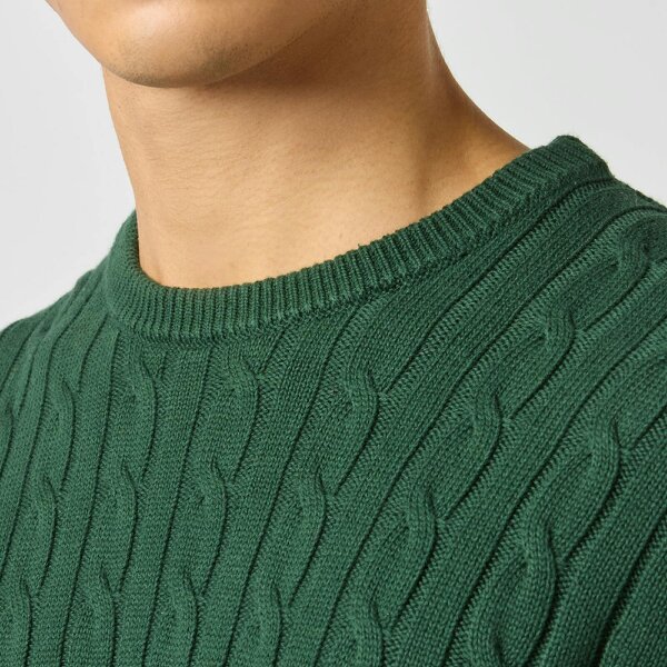 Joules CABLE CREW Sweatshirt   in  Green