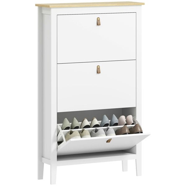 Flip-down Shoe Cabinet