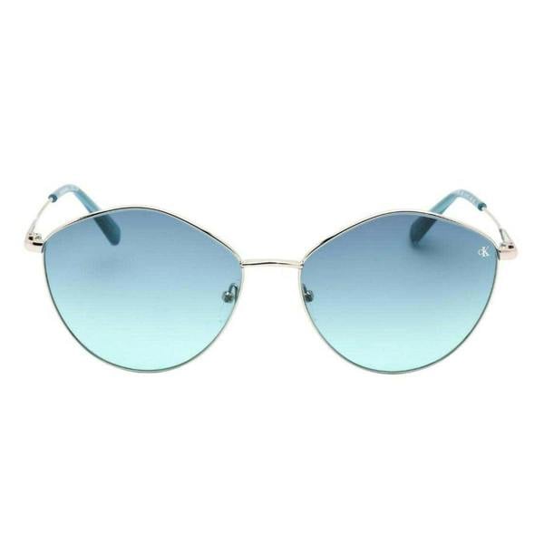 Calvin Klein Womens/Ladies Sunglasses - Blue/Silver - 
