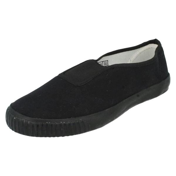 Spot On Childrens Unisex Spot On Slip On Plimsolls