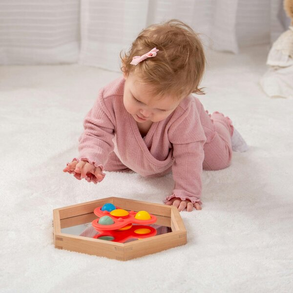 tickit SiliSoft® Jumbo Spinner (Rainbow)