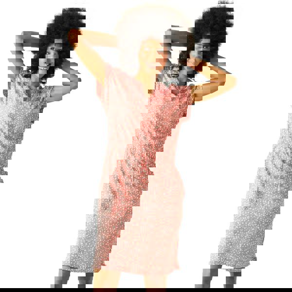 Regatta Womens/Ladies Bayletta Polka Dot Midi Dress - Shell Pink - 