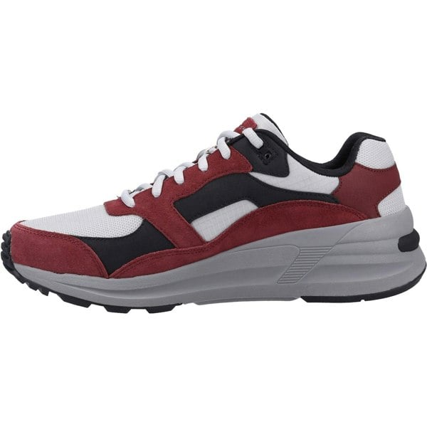 Skechers Global Jogger Men's Trainers in Burgundy
