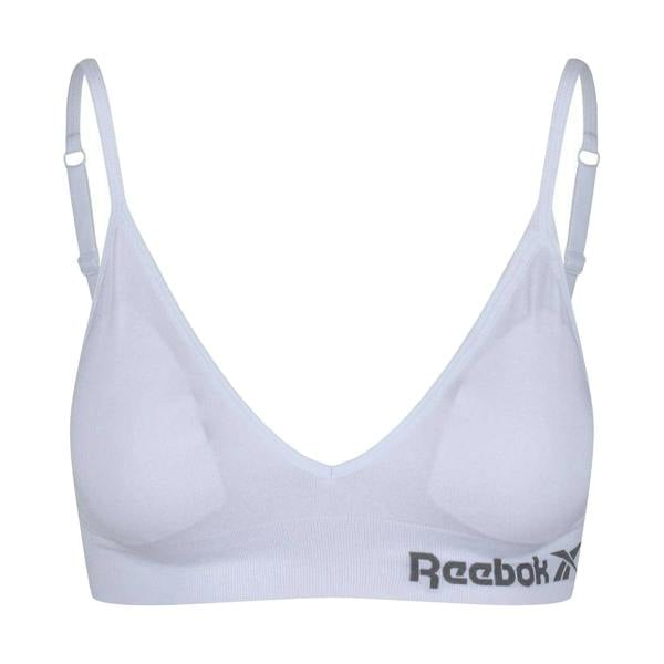 Reebok Womens/Ladies Justine Seamless Bra - White - 