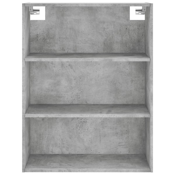 Berkfield Highboard Concrete Grey 69.5x34x180 cm Engineered Wood