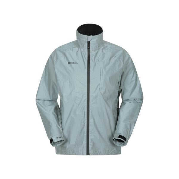Mountain Warehouse Mens Adrenaline II Waterproof Jacket - Silver - 