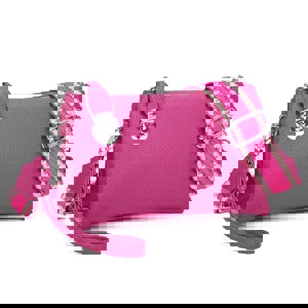 Love EMVY Embolden Collection Faux Leather Crossbody Bag with Wrist Strap