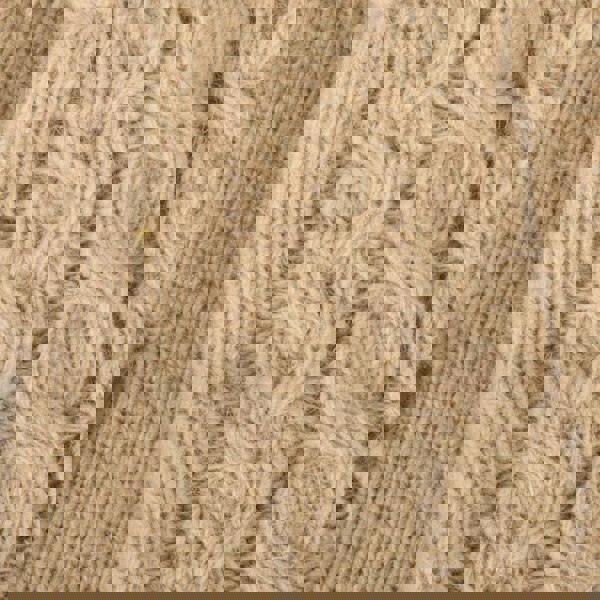 Aran Cable Cuff Fine Knit Gloves Stay Warm & Stylish with Aran Cable Cuff Fine Knit Gloves