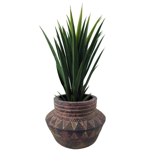 Leaf 22cm x 34cm Aztec Inca Large Planter