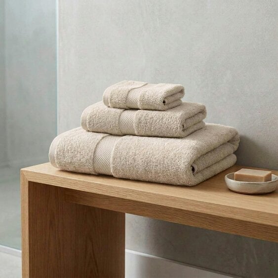 Vision V475 - 3 Piece 100% Cotton Towel Bundle
