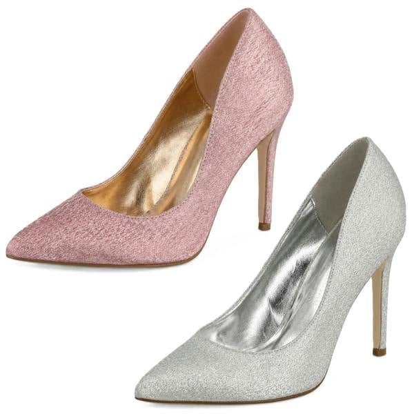 Anne Michelle Ladies Anne Michelle High Heel Pointed Toe Court Shoes F90048