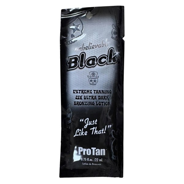 Pro Tan Unbelievably Black 22ml Tan Accelerator Sachet