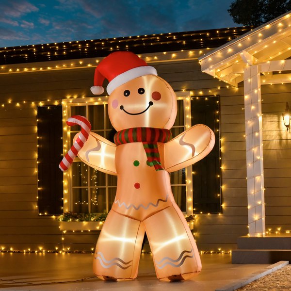 Inflatable Gingerbread Man