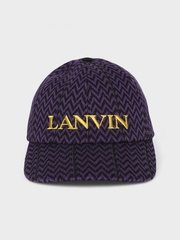 Lanvin x Future Curb Baseball Cap Black Purple