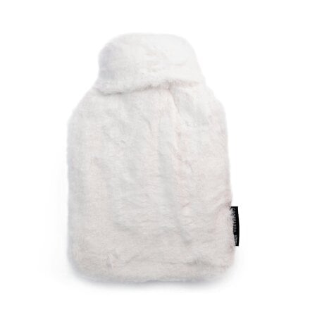 CosyPanda Silky Soft White Hot Water Bottle