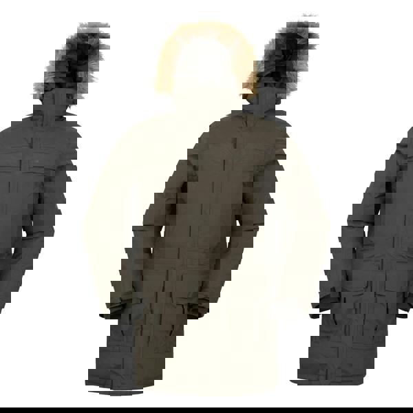 Mountain Warehouse Mens Antarctic Extreme Waterproof Down Jacket - Dark Khaki - 