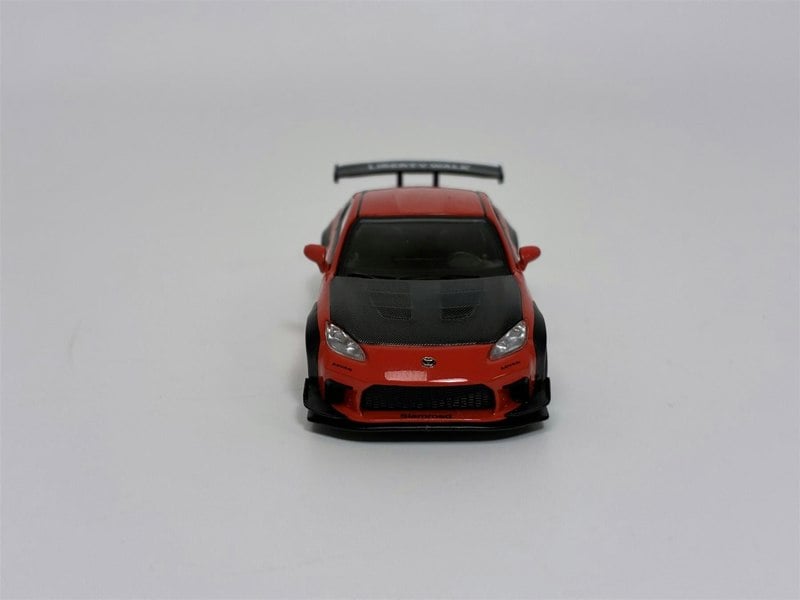 Mini GT Toyota GR86 LB Nation Red LHD 1:64 Scale Mini GT MGT00885L