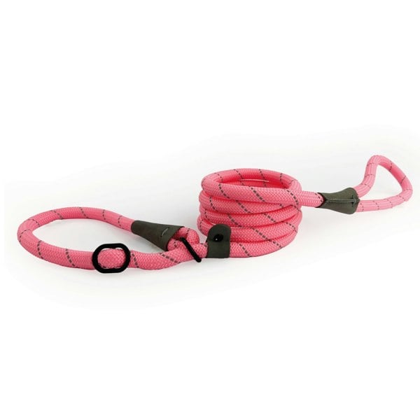 HugglePets Advanced Reflective Slip Lead - Pink