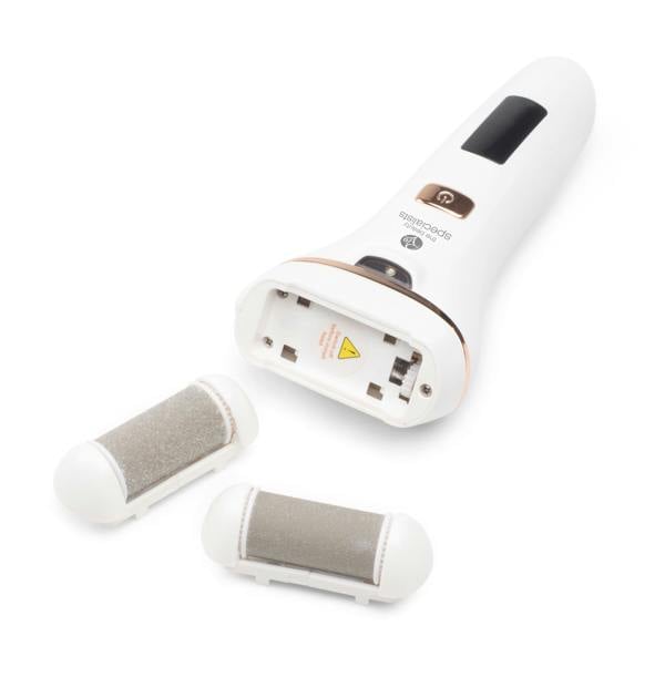 Go smooth 60 second pedi hard skin remover with sanding rollers detached 