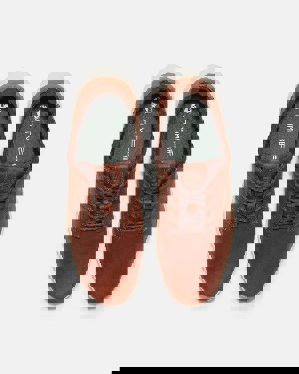 Timberland Parker Street Full Grain Leather Mens Trainers - Rust - CHO - Designer Mens Trainers