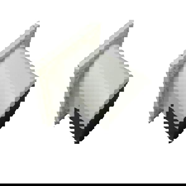 Mains Hook Up Inlet Socket 240V (White Flush Fitting Caravan 3 Pin Electric Connector)