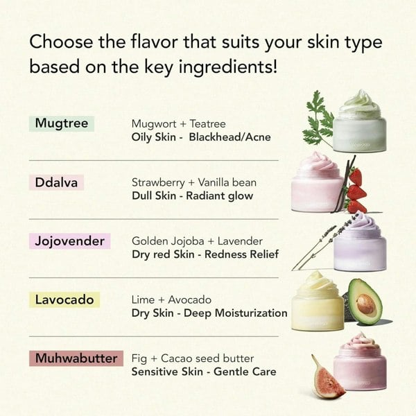 Rich, whipped-cream texture of the WHIPPED Vegan Pack Cleanser Jumbo Mugtree that gently cleanses and nourishes sensitive, acne-prone skin at Atelier De Glow UK.