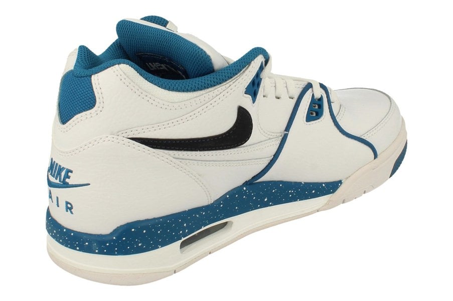 Nike Air Flight 89 Mens Trainers 306252  116 - White Dark Obsidian 116 - Photo 2