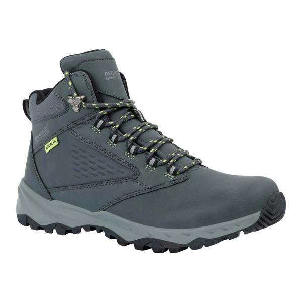 Regatta Mens Amble Walking Boots - Briar/Lime Punch - 