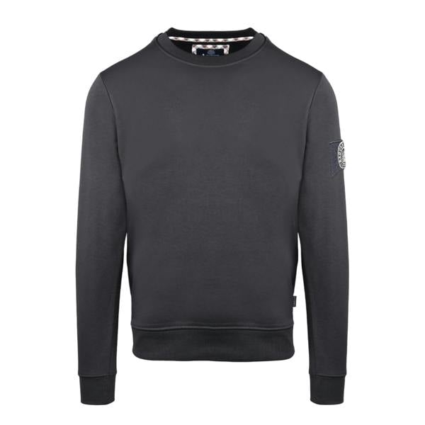 Aquascutum Mens Patch Sweatshirt - Antracite - 