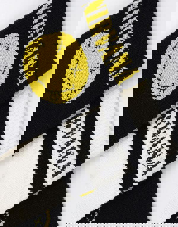 Nirvana Mens Multicoloured Logo 3 Pack Calf Socks Set of 3