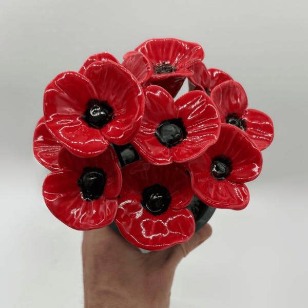 Memorials Direct Poppy Grave Pot