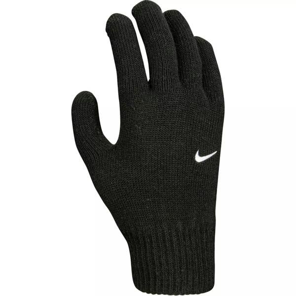 Nike Mens Knitted Swoosh Gloves - Black - 