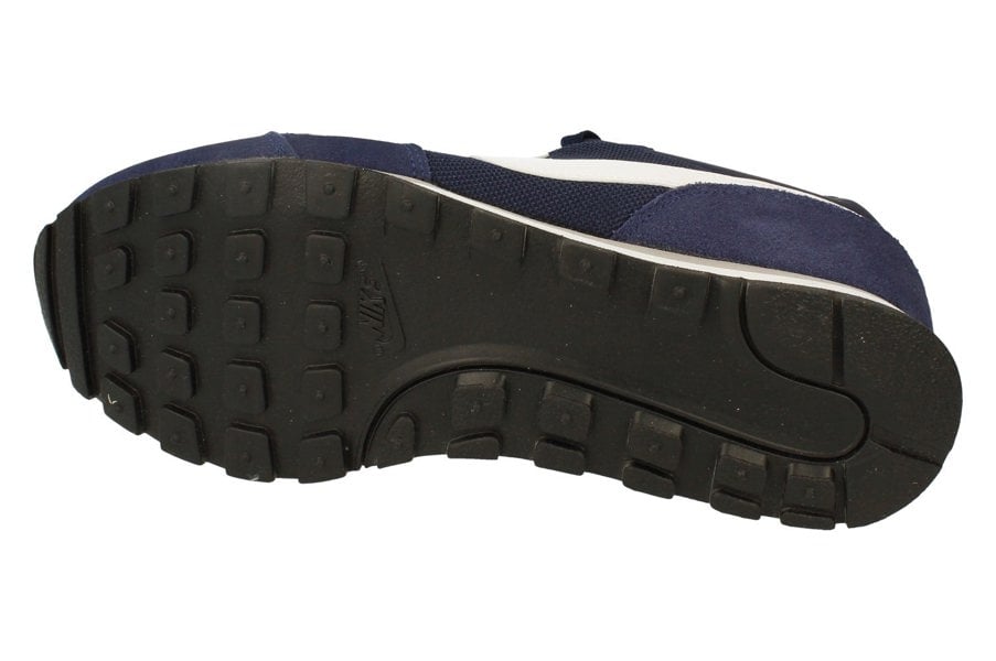 Nike Md Runner Mens Trainers 749794  410 - Midnight Navy White Wolf Grey 410 - Photo 4