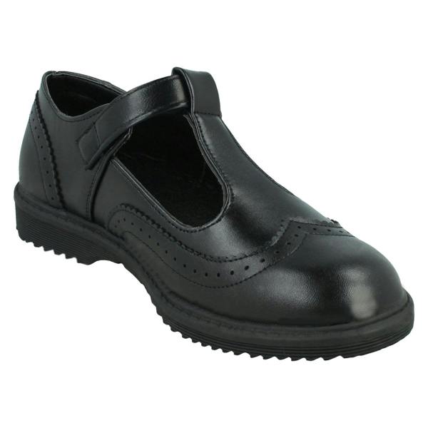 Spot On Girls Spot On Brogue School Shoes H2664
