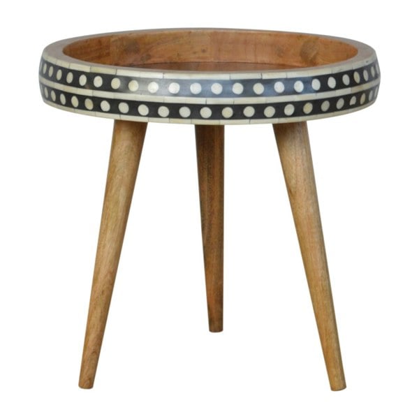 Artisan Furniture Small Dotted End Table
