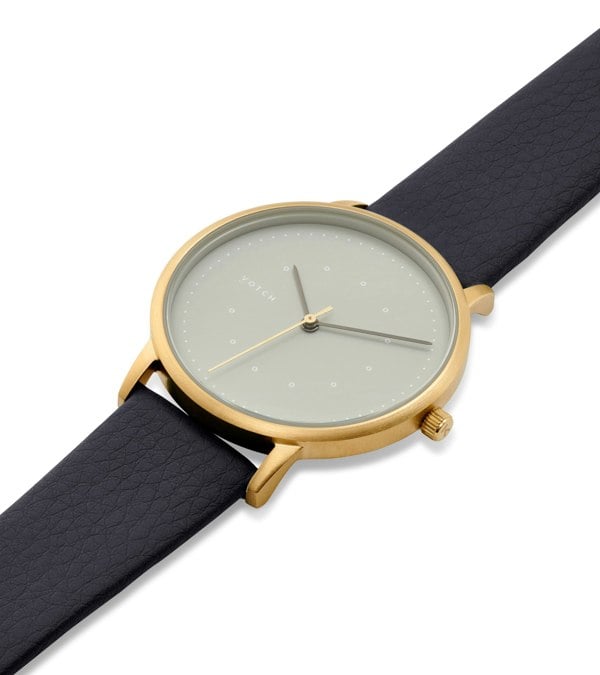 Votch Gold and Black with Grey Watch | Lyka