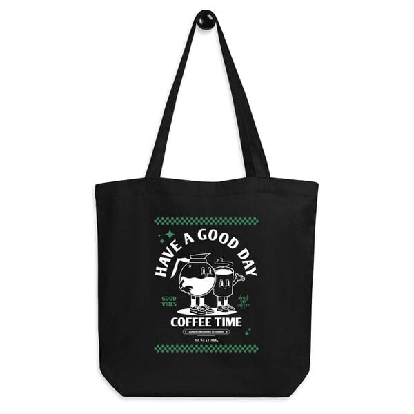 Anchor & Crew GUSTATORY Have A Good Day Recycled Cotton Tote Bag
