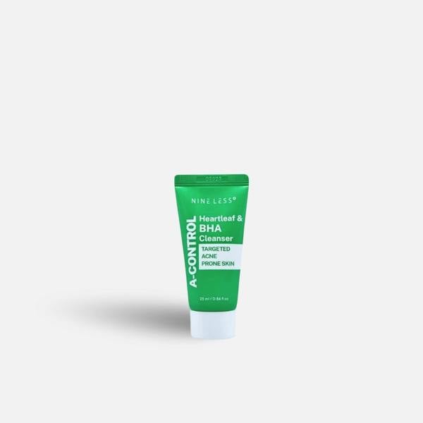 NINE LESS A-Control Heartleaf & BHA Cleanser 25ml