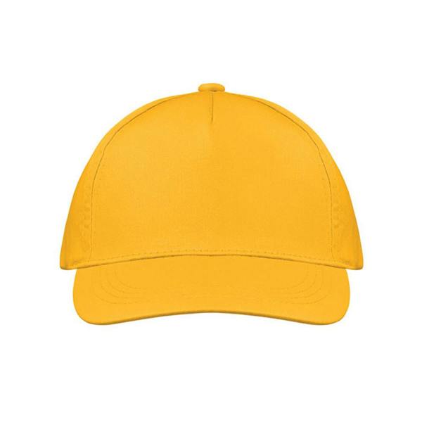 MidOcean Buzz 5 Panel Baseball Cap - Yellow - 