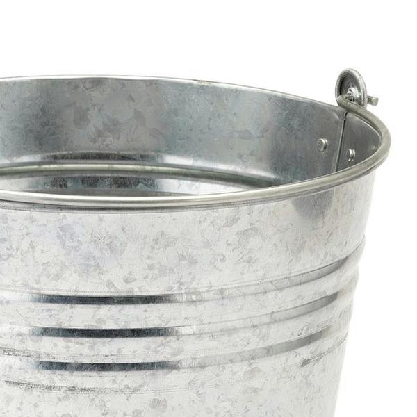 Leecroft Galvanised Bucket 12'' 12L - One Colour - 