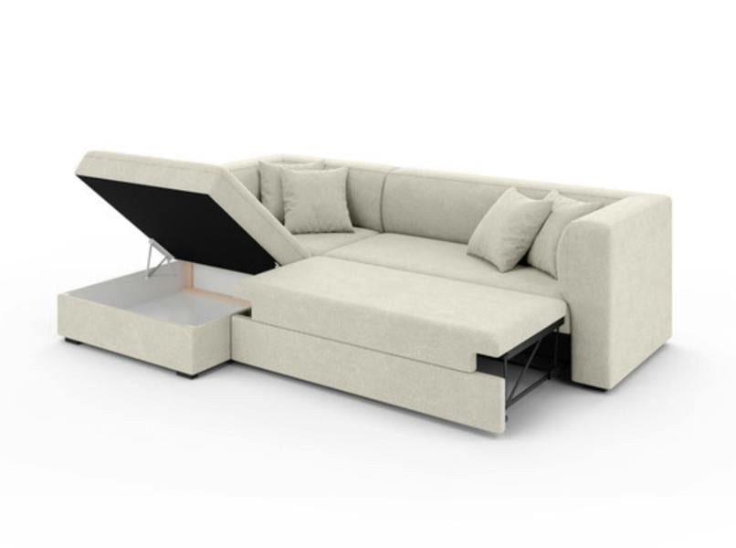 PHD Furniture TULI Storage Corner Sofa Bed – Terra 13 Velvet